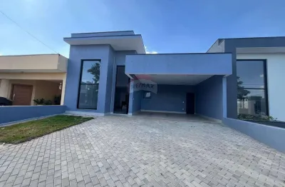 Casa nova à venda, com 3 quartos suítes, piscina, energia fotovoltaica no condomínio campos do conde 2, paulínia/sp
