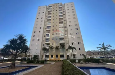 Apartamento para alugar com 3 quartos, 1 suite, 2 vagas, rico em armários e lazer completo no centro de paulínia sp