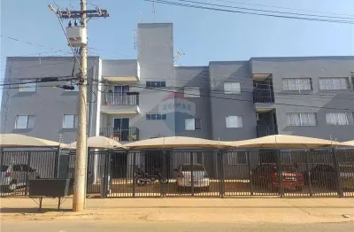 Apartamento 02 dormitórios, 01 vaga, locação, residencial do bosque, cosmópolis, sp.
