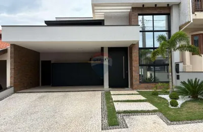 Casa moderna a venda com 3 quartos suítes, no condomínio aurora, paulínia/sp– área maravilhosa