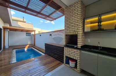 Casa térrea para alugar - 3 quartos - piscina ,terras da estância - paulínia