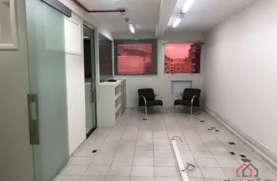 Sala comercial com 3 salas à venda na brás cubas - até 105 - lado ímpar, 37, centro, santos por r$ 280.000