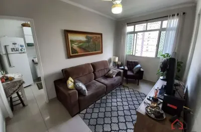 Apartamento com 1 quarto à venda na américo brasiliense, 190, gonzaguinha, são vicente por r$ 288.000