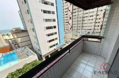 Apartamento com 2 quartos à venda na rua colômbia, 88, guilhermina, praia grande por r$ 535.000