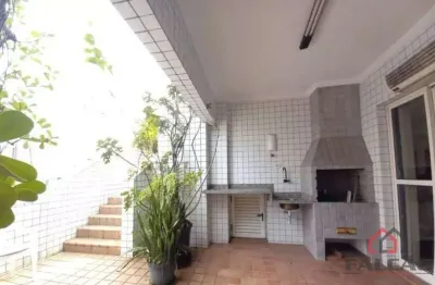 Cobertura com 4 quartos à venda na avenida marechal hermes, 260, canto do forte, praia grande por r$ 1.590.000