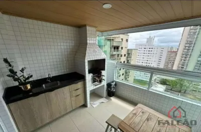 Apartamento com 3 quartos à venda na rua carlos josé borstens, 50, aviação, praia grande por r$ 880.000