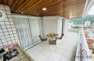 Apartamento com 3 quartos à venda na rua marechal rondon, 241, canto do forte, praia grande por r$ 860.000