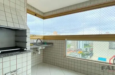 Apartamento com 3 quartos à venda na rua carlos martiniano de andrade bitencourt, 193, aviação, praia grande por r$ 800.000