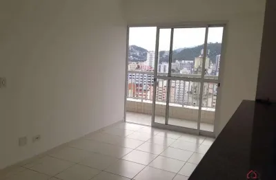 Apartamento com 2 quartos para alugar na avenida senador feijó, 816, encruzilhada, santos por r$ 4.500