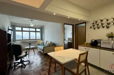Apartamento com 1 quarto à venda na alameda vinte e oito de setembro, 1056, ilha porchat, são vicente por r$ 360.000