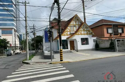 Casa comercial para alugar na rua guaibê, 23, aparecida, santos por r$ 22.000
