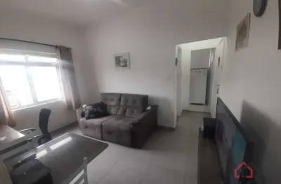 Apartamento com 1 quarto à venda na rua cândido rodrigues, 77, centro, são vicente por r$ 245.000