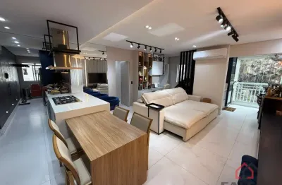 Apartamento com 2 quartos à venda na avenida doutor moura ribeiro, 125, marapé, santos por r$ 955.000