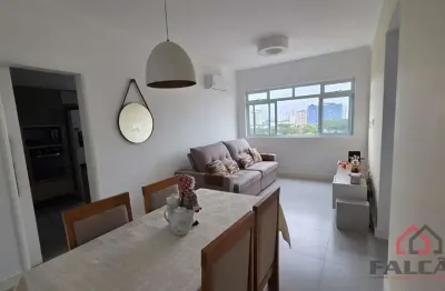 Apartamento com 2 quartos à venda na dom duarte leopoldo e silva, 51, marapé, santos por r$ 510.000