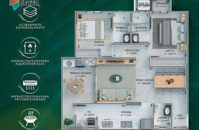 Apartamento à venda, 81 m² por r$ 650.000,00 - vila guilhermina - praia grande/sp