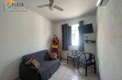 Apartamento com 1 dormitório à venda, 57 m² por r$ 255.000,00 - vila guilhermina - praia grande/sp