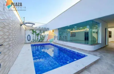 Casa 3 dormitórios com 2 suítes à venda, 265 m² por r$ 2.990.000 - canto do forte - praia grande/sp