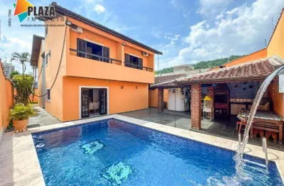Casa com 4 dormitórios à venda, 298 m² por R$ 2.450.000,00 - Canto do Forte - Praia Grande/SP