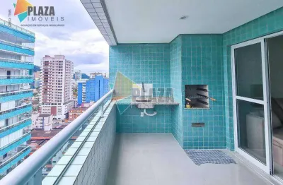 Apartamento 3 dormitórios com 1 suíte à venda, 95 m² por R$ 830.000 - Canto do Forte - Praia Grande/SP
