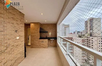 Apartamento à venda, 89 m² por r$ 560.000,00 - aviação - praia grande/sp