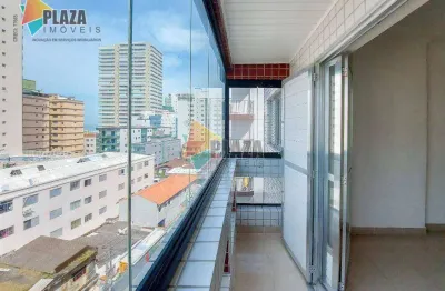 Apartamento para alugar, 70 m² por r$ 2.500,00/mês - aviação - praia grande/sp