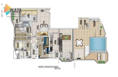 Cobertura à venda, 232 m² por r$ 1.479.900,00 - tupi - praia grande/sp
