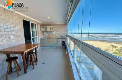 Apartamento com 2 dormitórios para alugar, 79 m² por R$ 5.500,00/mês - Aviação - Praia Grande/SP