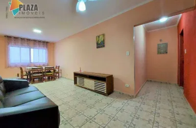 Apartamento 2 dormitórios com 1 suítepara alugar, 90 m² por r$ 2.800/mês - canto do forte - praia grande/sp