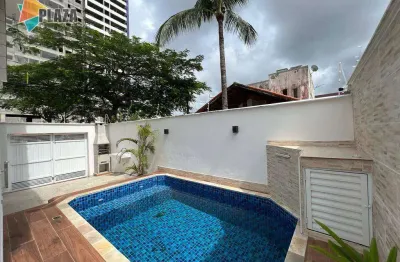 Casa à venda, 120 m² por r$ 660.000,00 - aviação - praia grande/sp