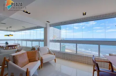 Cobertura à venda, 143 m² por r$ 1.700.000,00 - vila caiçara - praia grande/sp