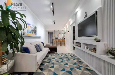 Apartamento à venda, 71 m² por r$ 699.000,00 - boqueirão - praia grande/sp