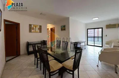 Apartamento com 3 dormitórios para alugar, 110 m² por r$ 5.500,00/mês - canto do forte - praia grande/sp