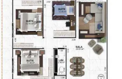 Apartamento à venda, 145 m² por r$ 1.579.000,00 - vilamar - praia grande/sp