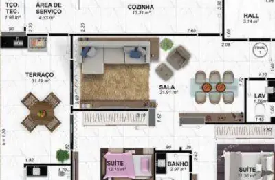 Apartamento com 2 dormitórios à venda, 119 m² por R$ 1.144.800,00 - Vilamar - Praia Grande/SP