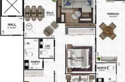 Apartamento à venda, 140 m² por r$ 1.643.000,00 - vilamar - praia grande/sp