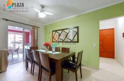 Apartamento à venda, 110 m² por r$ 1.070.000,00 - canto do forte - praia grande/sp