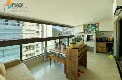 Apartamento com 3 dormitórios à venda, 149 m² por r$ 2.400.000,00 - canto do forte - praia grande/sp