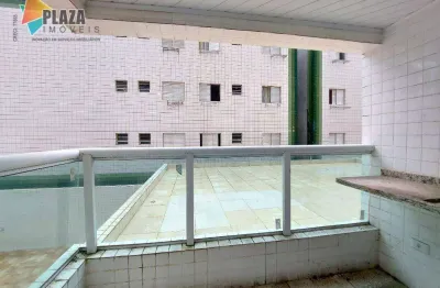Apartamento com 1 dormitório para alugar, 37 m² por r$ 2.100,00/mês - ocian - praia grande/sp