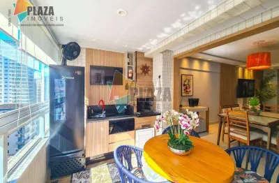 Apartamento com 3 dormitórios à venda, 136 m² por r$ 1.800.000,00 - canto do forte - praia grande/sp