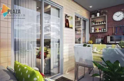 Apartamento à venda, 51 m² por r$ 485.800,00 - canto do forte - praia grande/sp