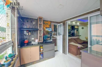 Apartamento à venda, 85 m² por r$ 879.000,00 - boqueirão - praia grande/sp