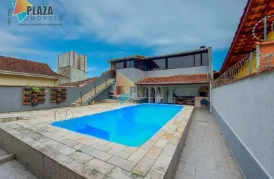 Casa com 4 dormitórios à venda, 362 m² por r$ 999.000,00 - tupi - praia grande/sp