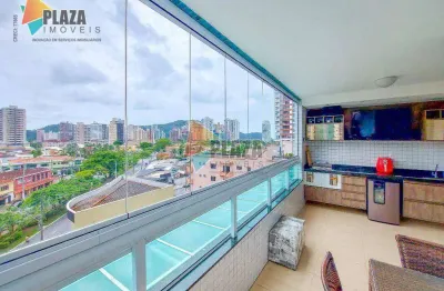 Apartamento à venda, 119 m² por R$ 980.000,00 - Canto do Forte - Praia Grande/SP
