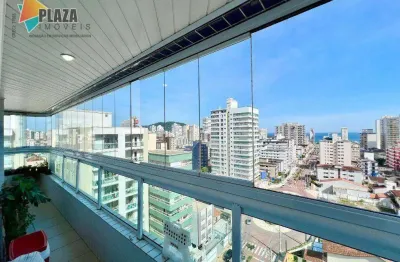 Apartamento com 2 dormitórios à venda, 87 m² por R$ 660.000,00 - Boqueirão - Praia Grande/SP