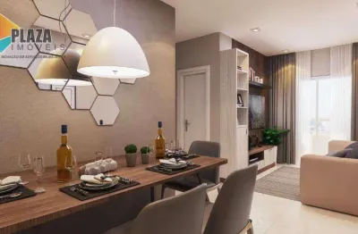 Apartamento à venda, 60 m² por r$ 500.200,00 - boqueirão - praia grande/sp