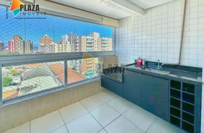 Apartamento com 2 dormitórios à venda, 70 m² por r$ 550.000,00 - canto do forte - praia grande/sp