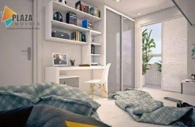 Apartamento à venda, 73 m² por r$ 545.325,00 - balneário pires - praia grande/sp