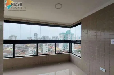 Apartamento para alugar, 78 m² por r$ 3.600,00/mês - mirim - praia grande/sp