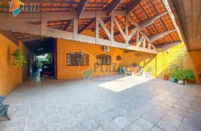 Casa à venda, 300 m² por r$ 1.250.000,00 - aviação - praia grande/sp