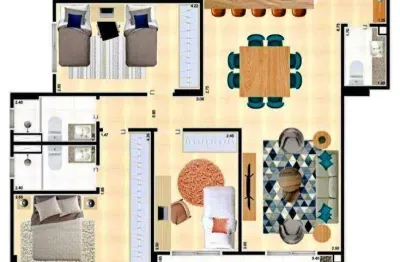 Apartamento à venda, 115 m² por r$ 874.000,00 - vila assunção - praia grande/sp